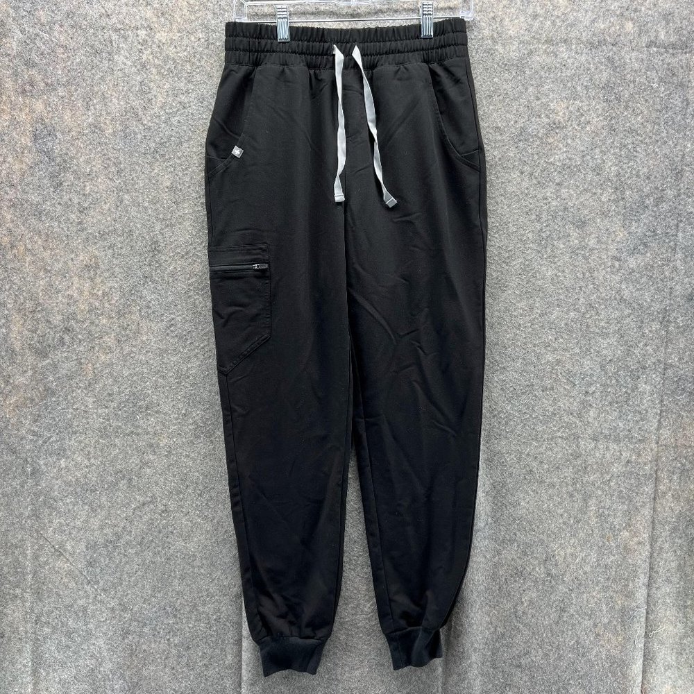 Figs Yola Scrub Women Small Ladies Black Skinny Nurse Technical Collection Soft